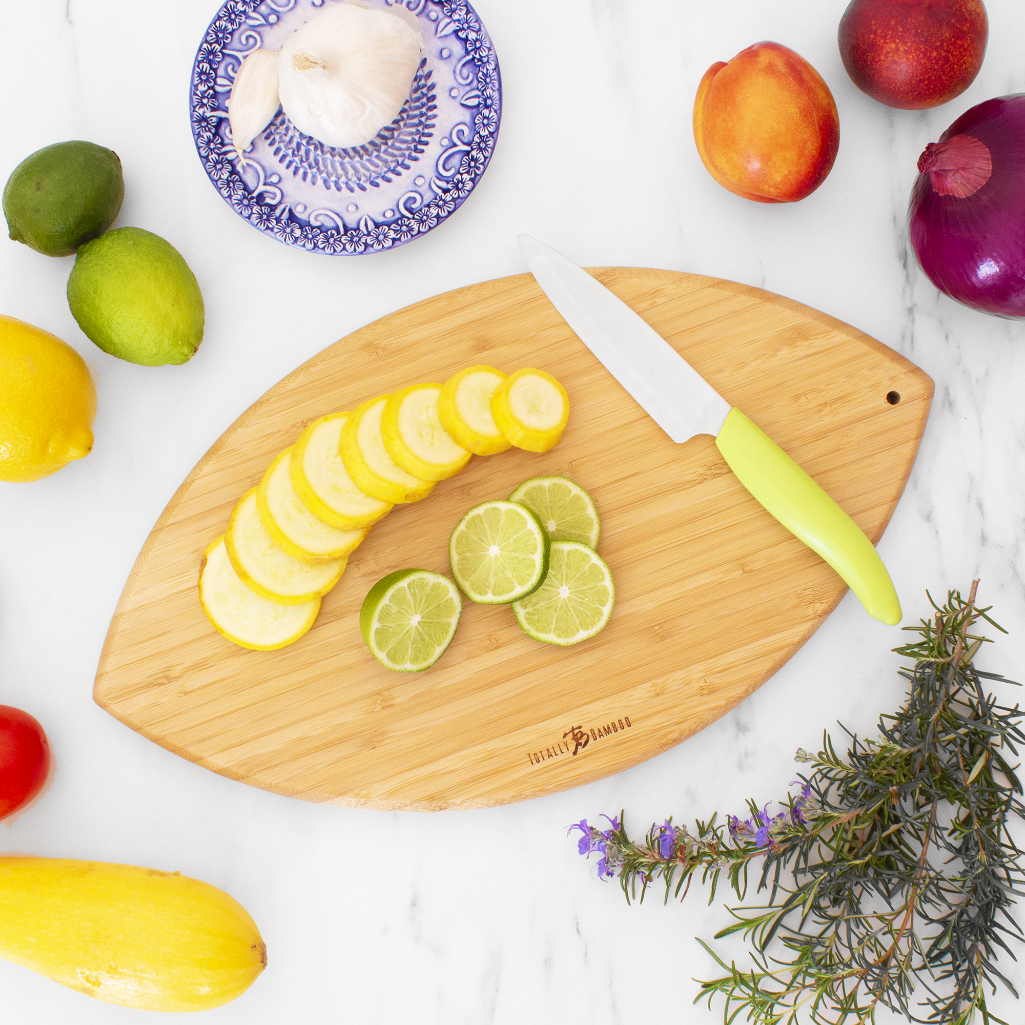 Football Shaped Serving and Cutting Board 2