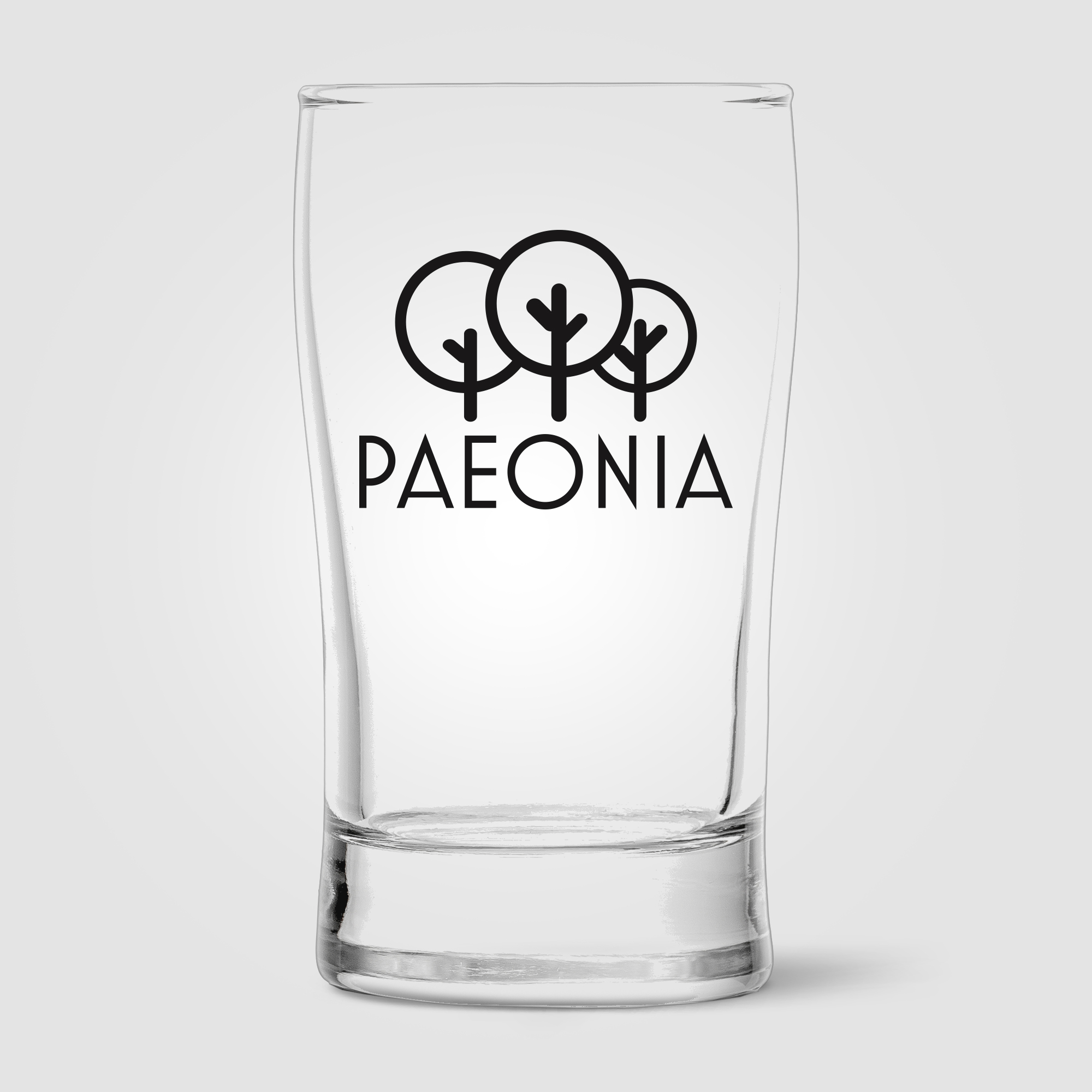 Brewster Beer Glass - 5 oz., custom glassware with logo imprint 8