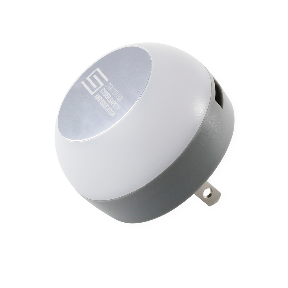 Ludlam ETL 2-Port Wall Charger Night Light 7