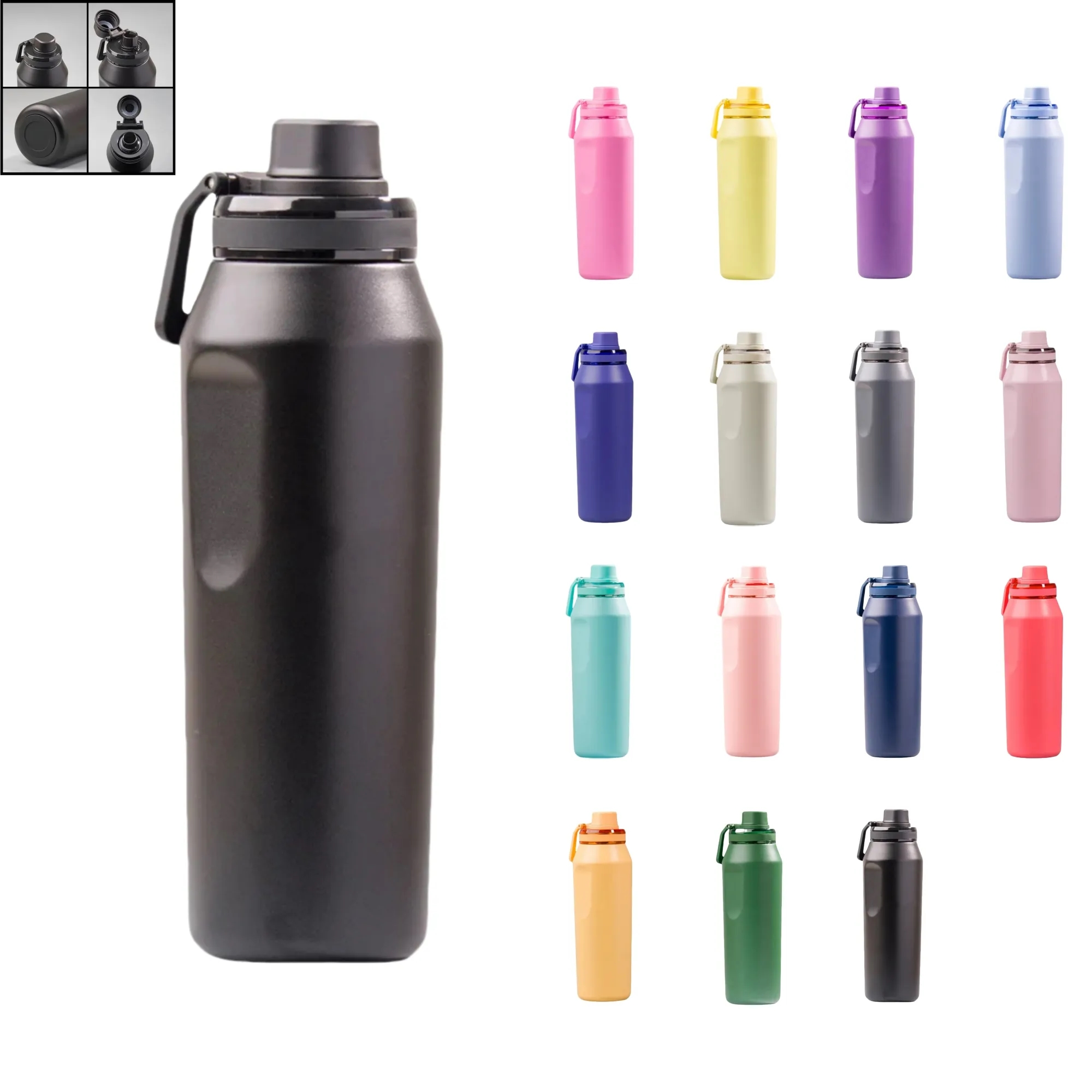 22oz 304 Stainless Steel Handheld Portable Thermos 2