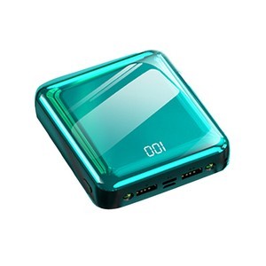 Mirror Digital Display Power Bank With Charging Cable 7