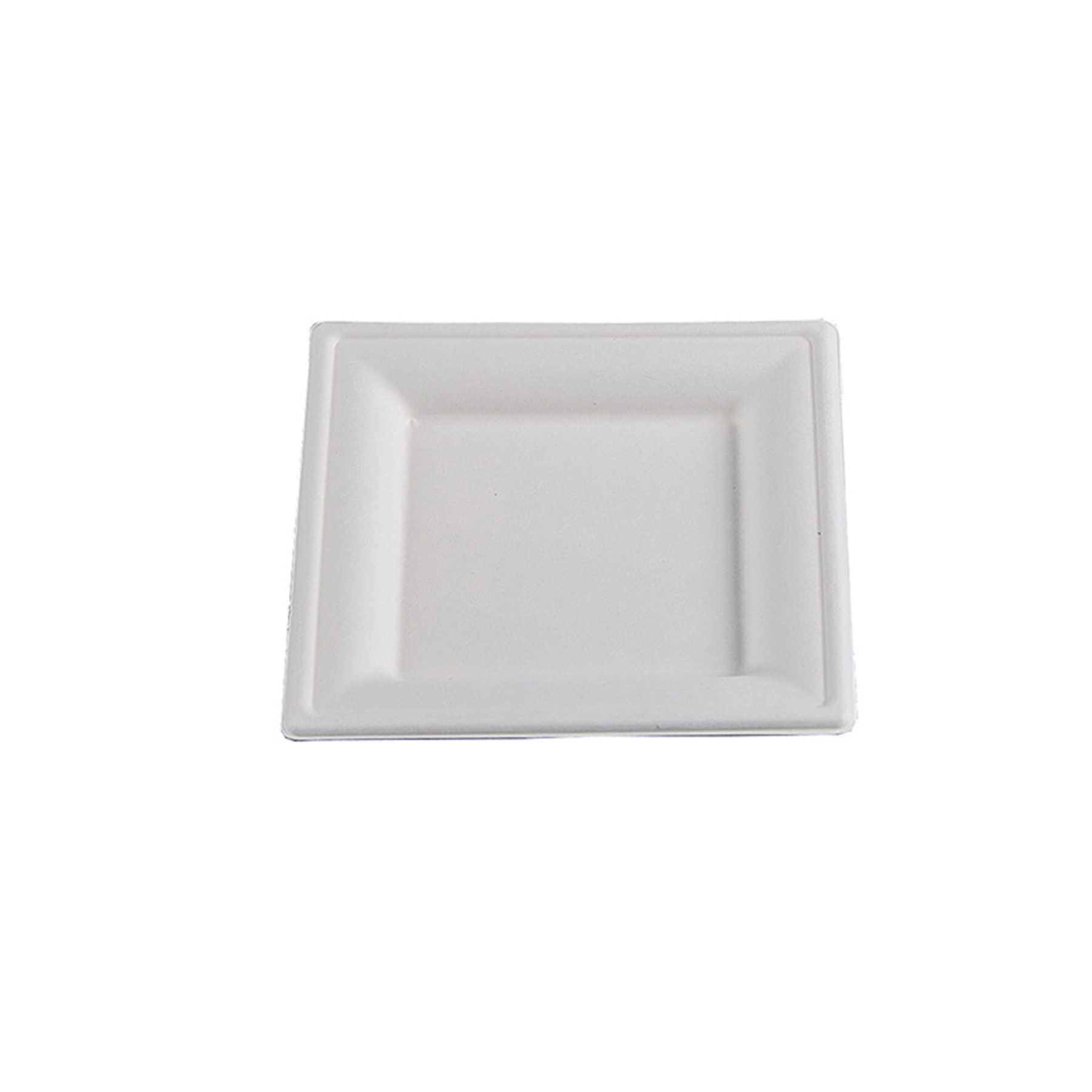 10 Inches Compostable Bagasse Food Square Tray 4