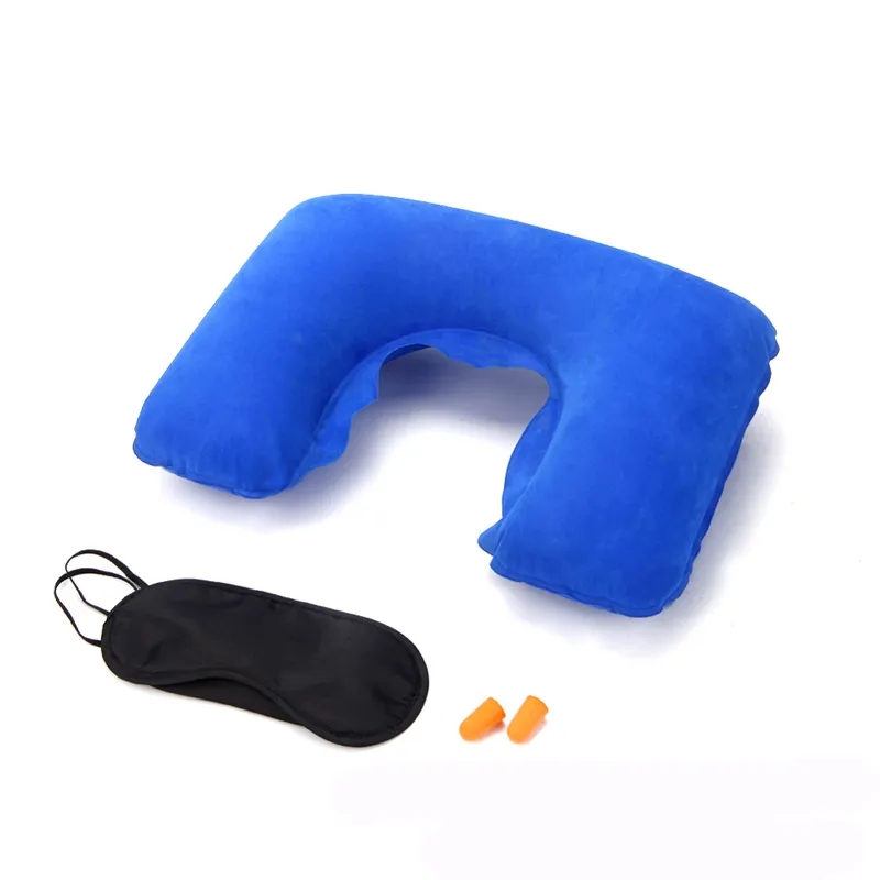 Travel Pillow Sleep Mask Comfort Kit 7
