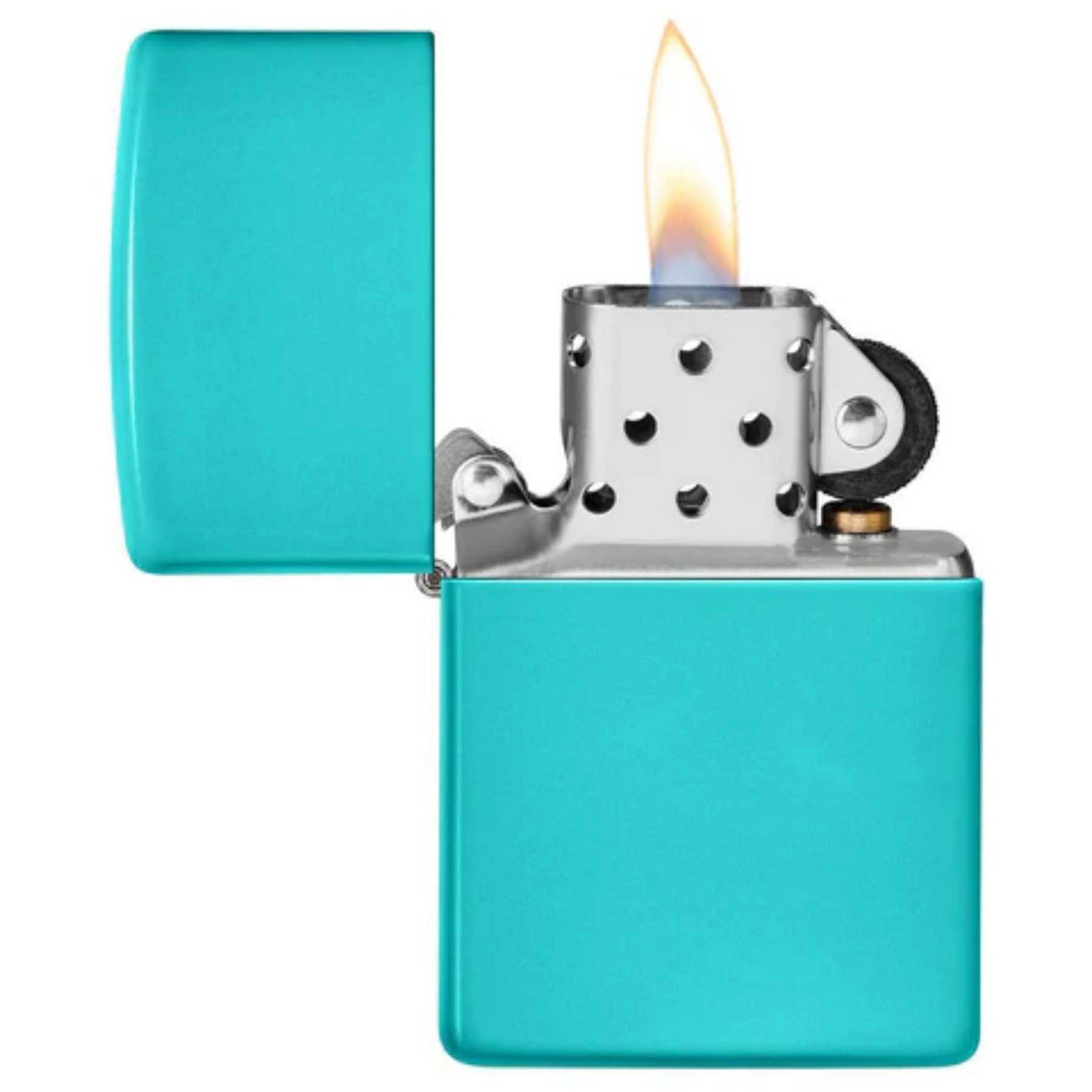 Genuine Zippo windproof lighter - Flat Turquoise 2