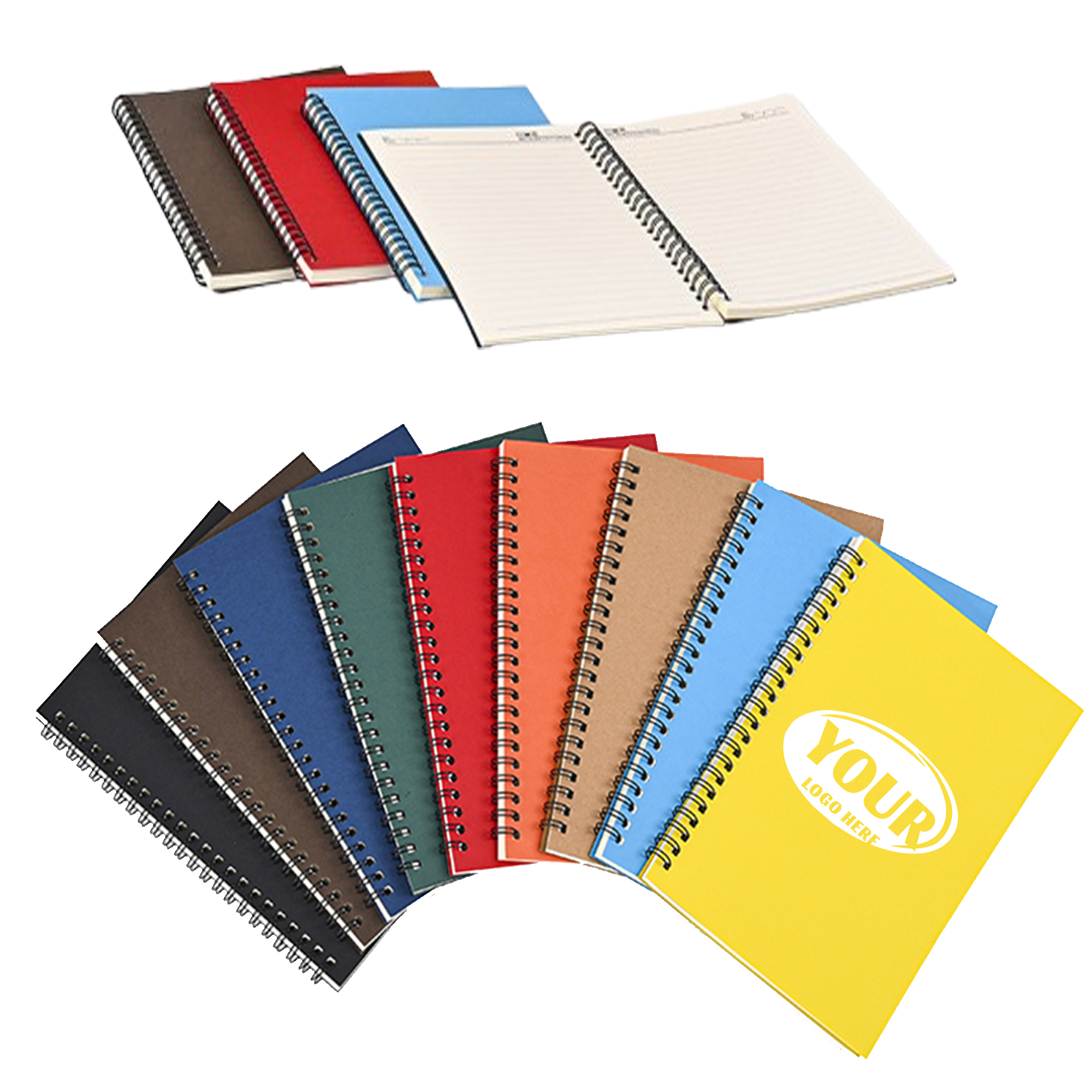 A5 Lined Wirebound Notebook 4