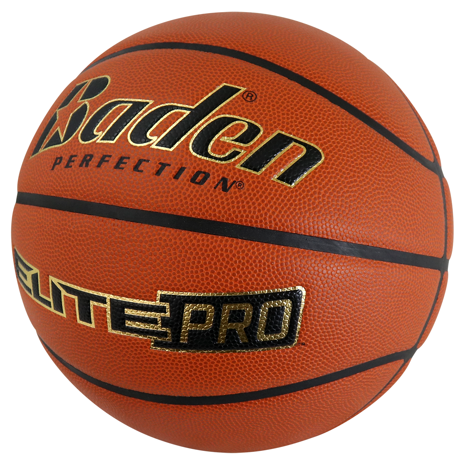 Basketball - PERFECTION ELITE, Microfiber cover, Official Size 7, INDOOR GAME READY 2