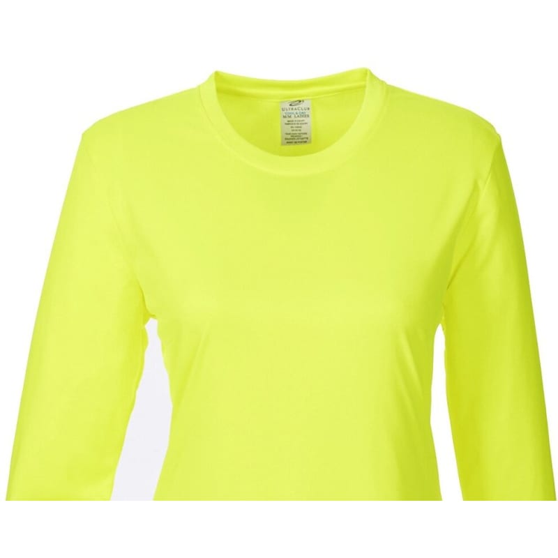 UltraClub Ladies' Cool & Dry Performance Long-Sleeve Top 9