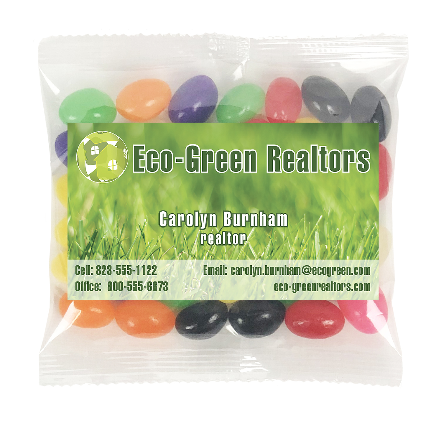 Large Snack Bag with Rectangle Magnet Standard Fill 23