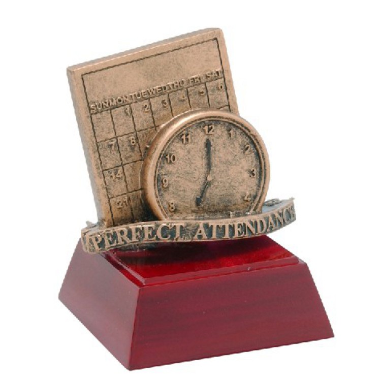 Perfect Attendance Resin Sculpture 2