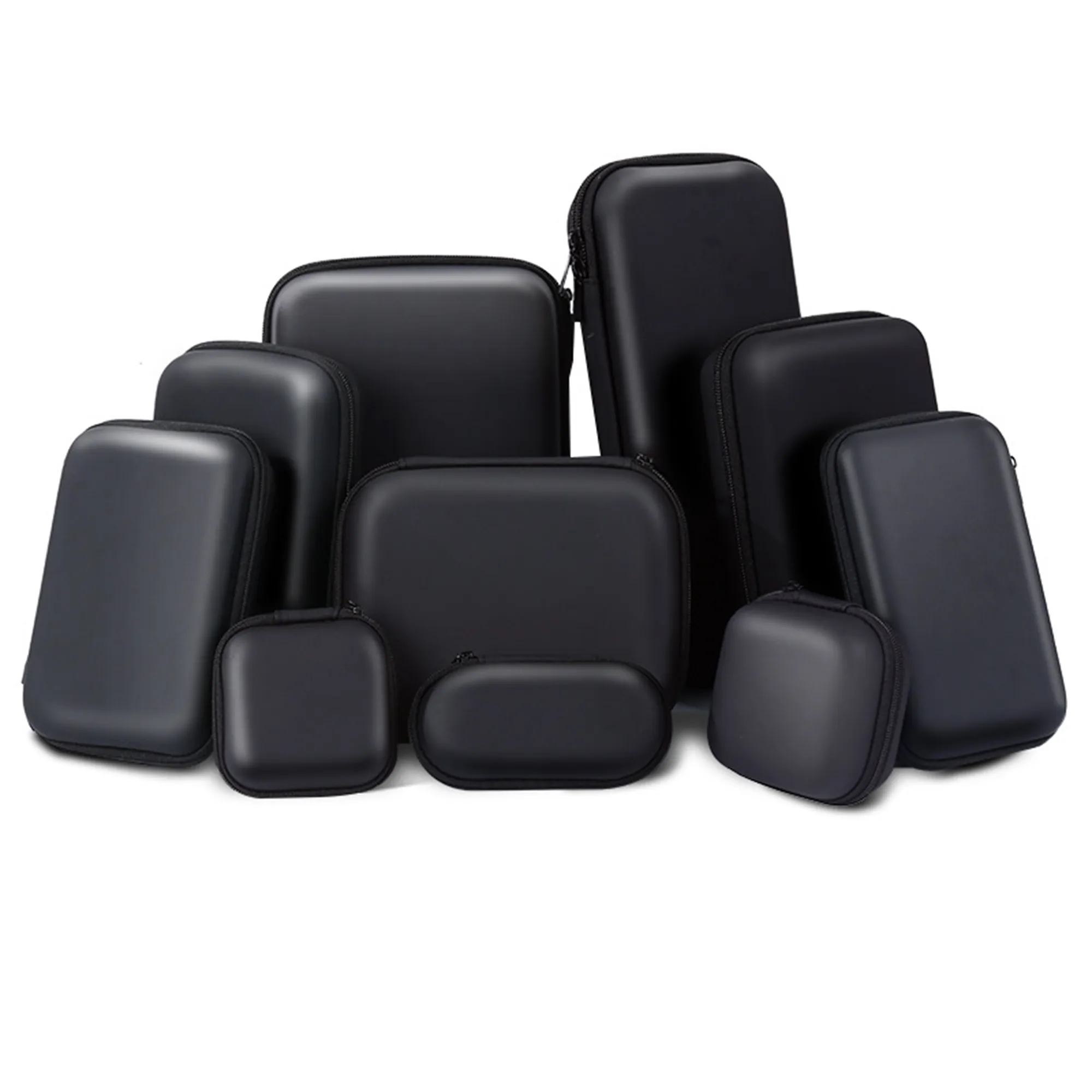Square Storage Case For Headphones And Cable 1