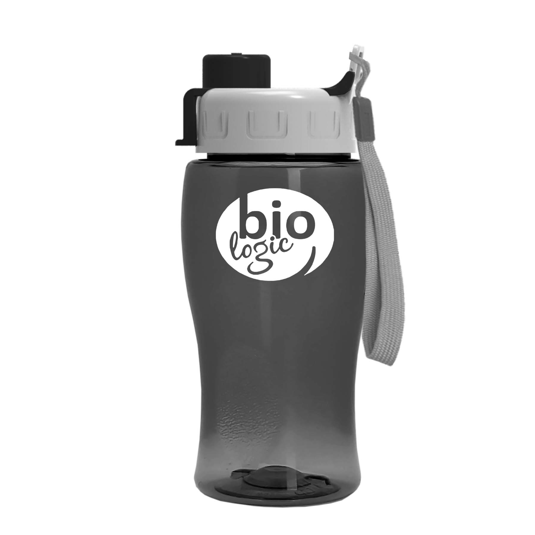 Poly-Pure Jr. - 18 oz. Transparent Bottle with Quick Snap 4