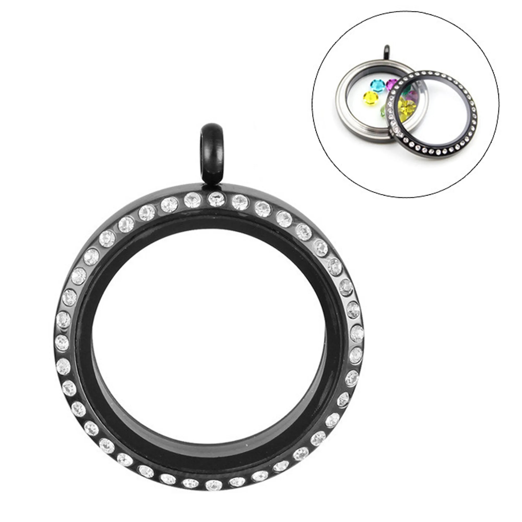 Round Stainless Steel Pendant 3