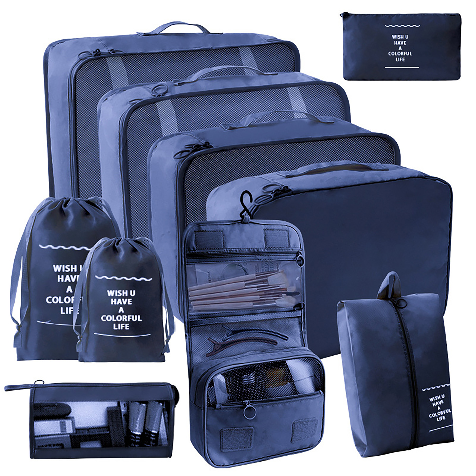 10 Set Packing Cubes 3