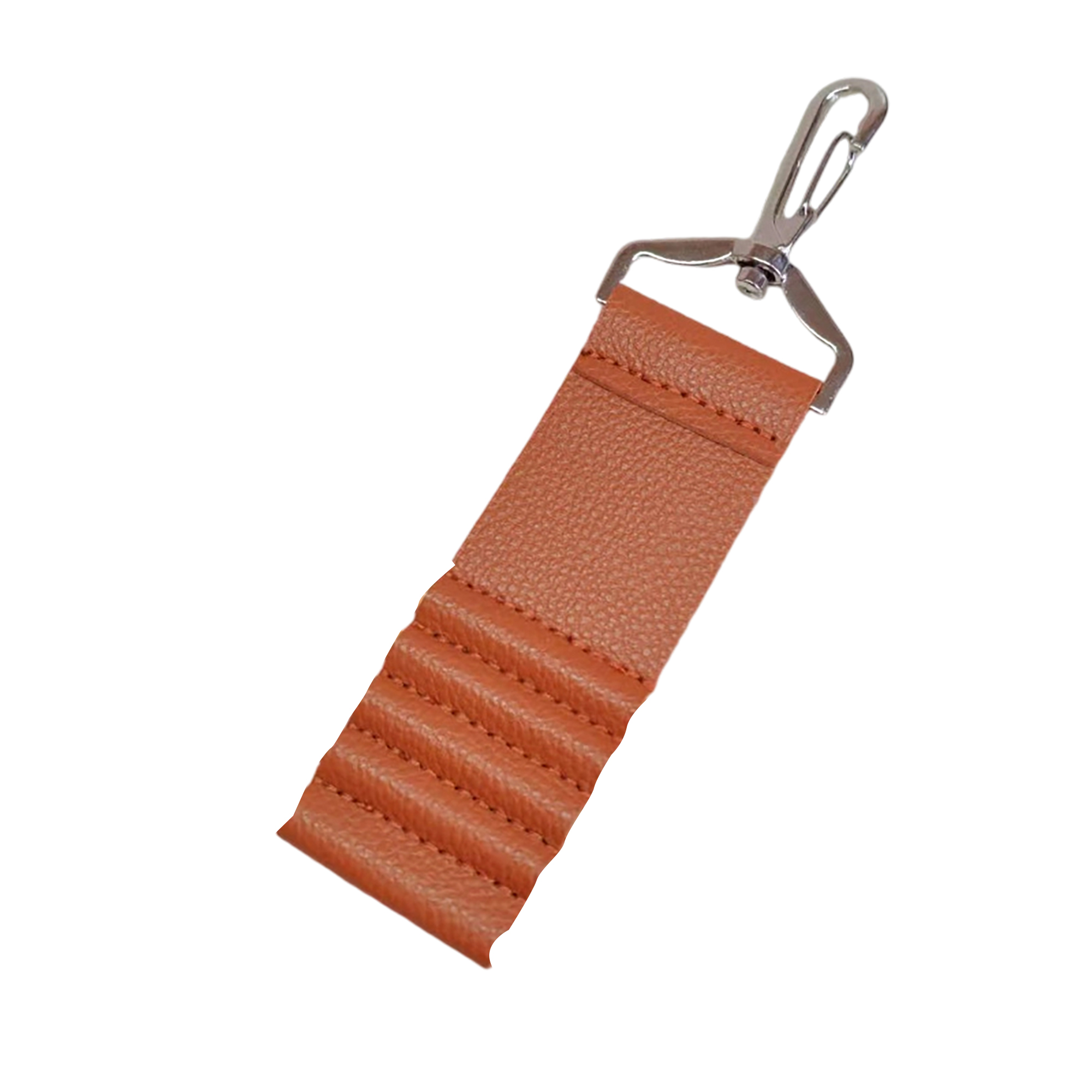 PU Leather Golf Tee Organizer With Metal Hook 6.5" By 1.73" 5