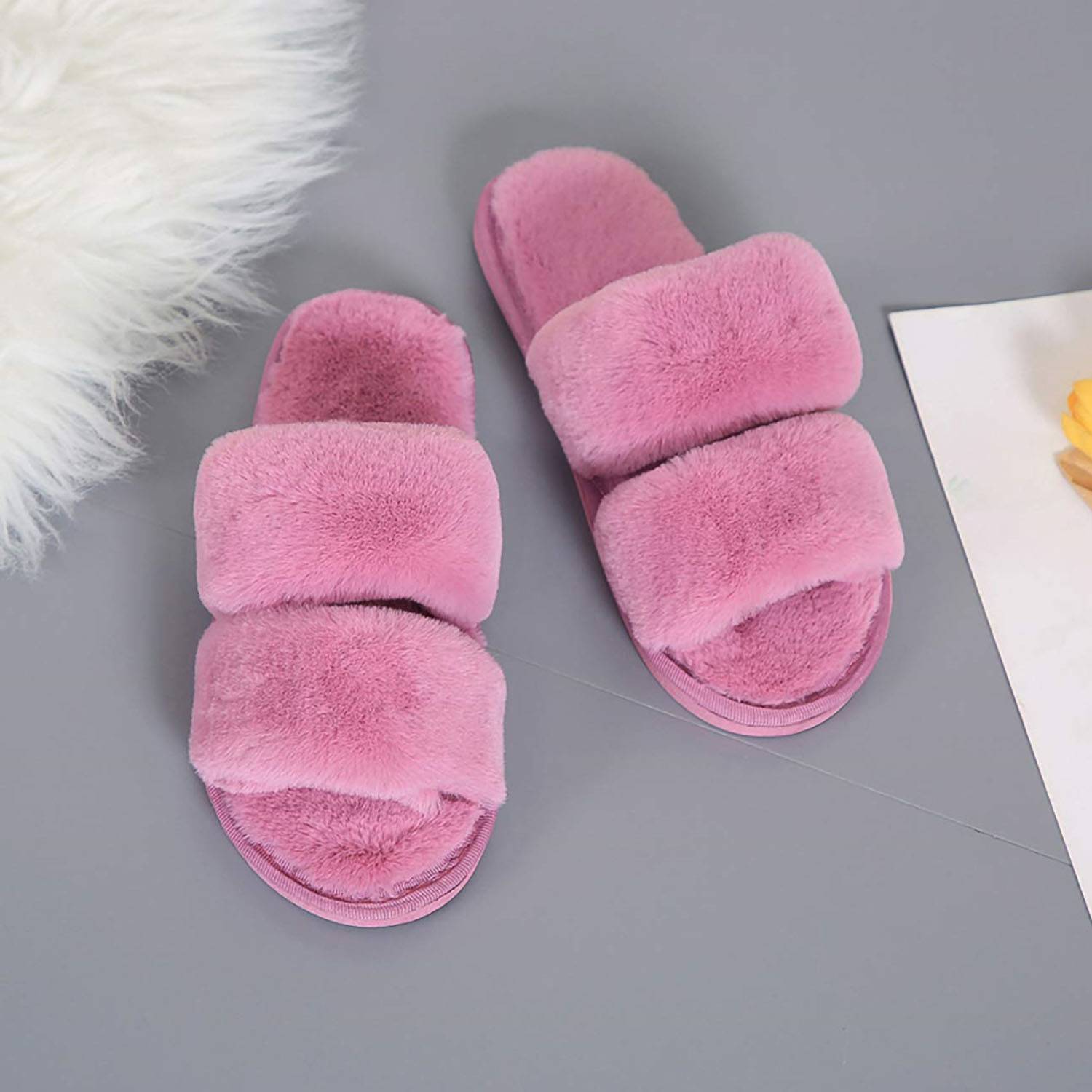 Woman Fluffy Slippers 6