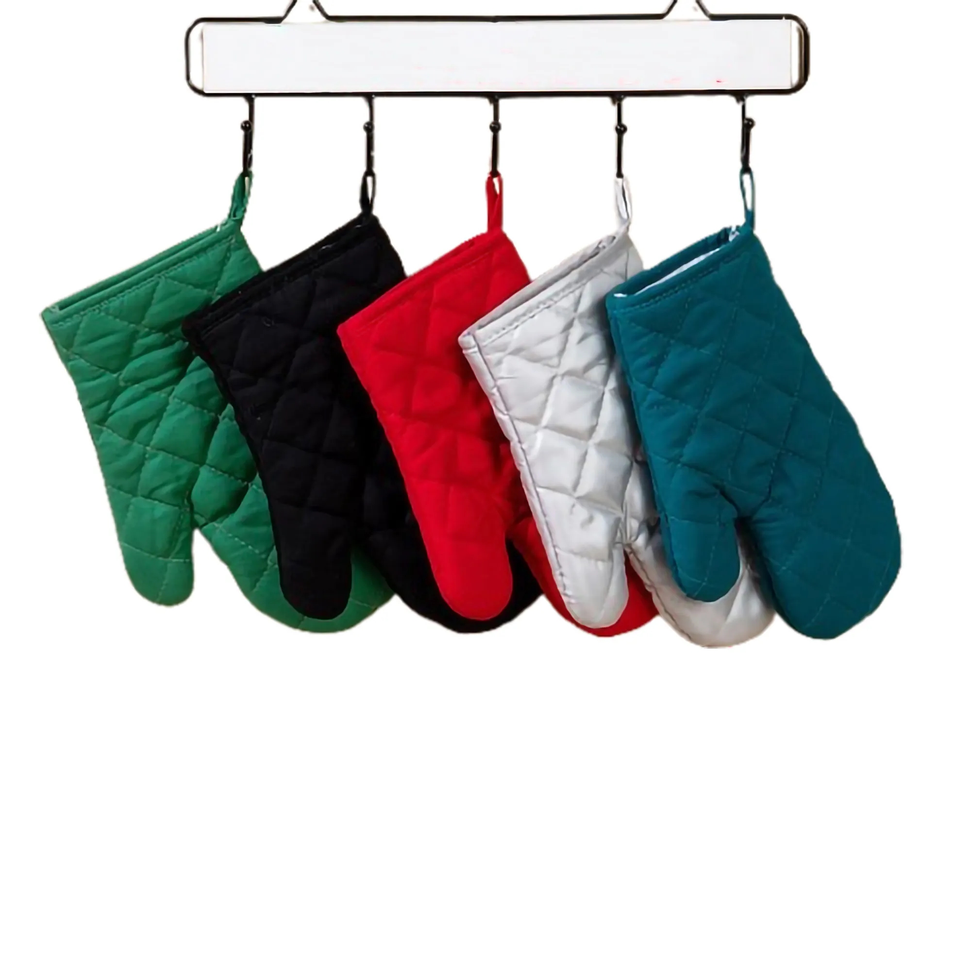 Heat Resistant Kitchen Oven Mitts Gloves MOQ200 2