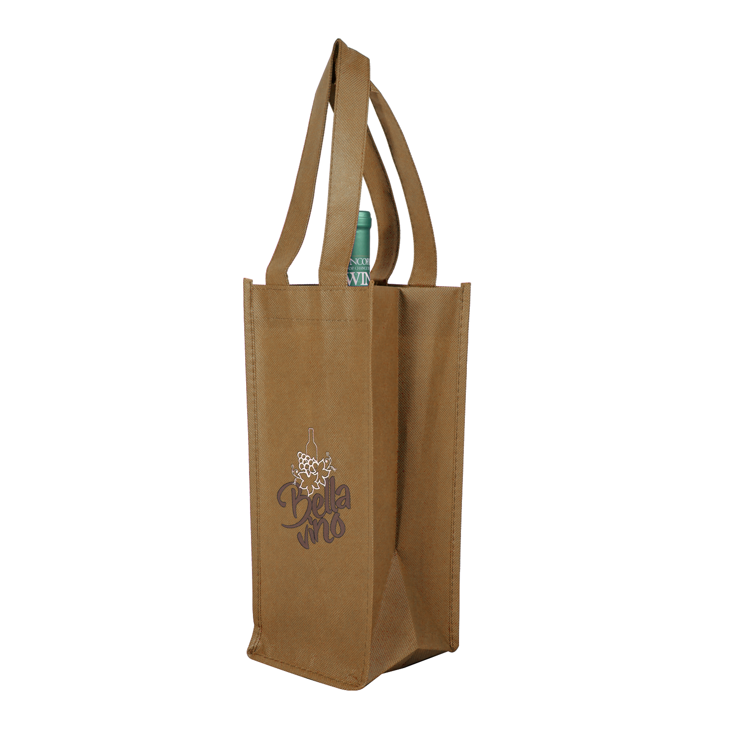 Hospitality Non-Woven Wine Bag (1 Color Imprint) 3