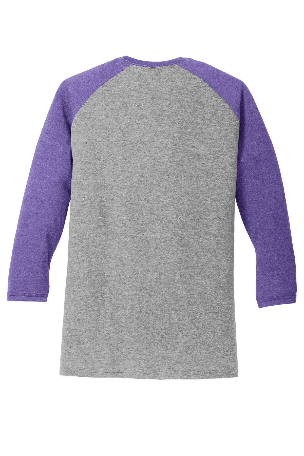 District Perfect Tri 3/4-Sleeve Raglan. DM136 22