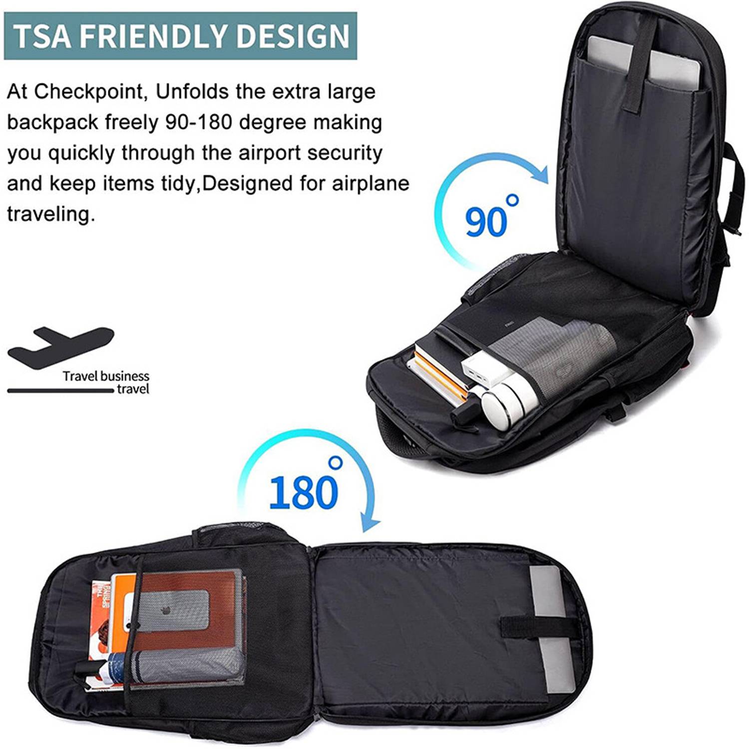 50L Waterproof Oxford Outdoor Cooler Backpack w/ USB Port 3