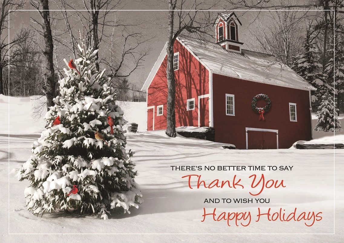 Nature's Gratitude Holiday Greeting Cards 1