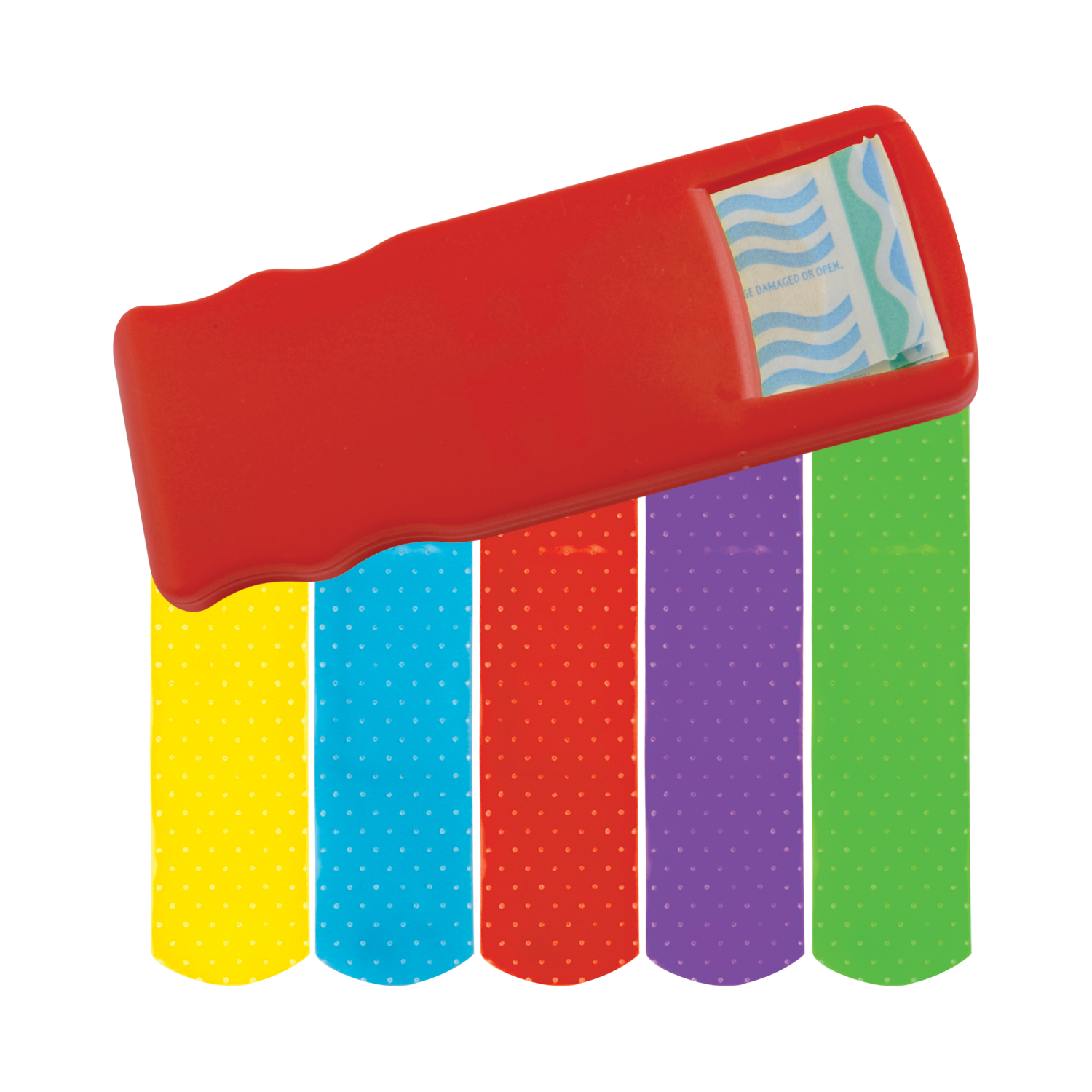 Bandage Dispenser w/ Color Bandages 22