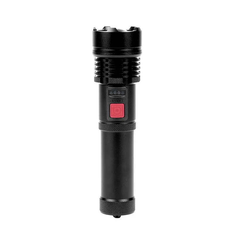 800LM Metal Flashlight with 1500mAh Rechargeable Battery 1