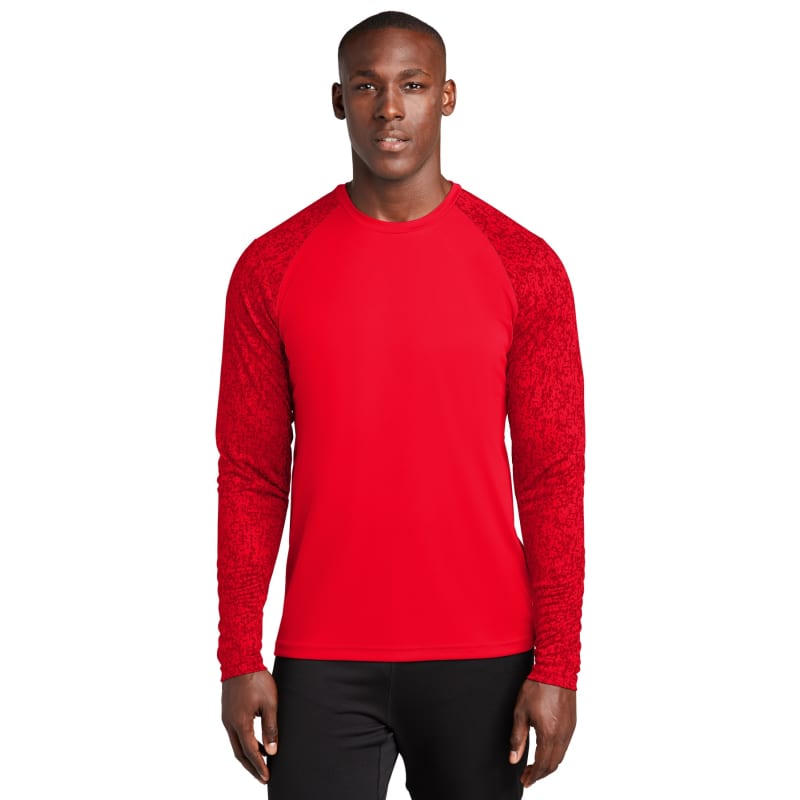 Sport-Tek Long Sleeve Digi Camo Tee. 36
