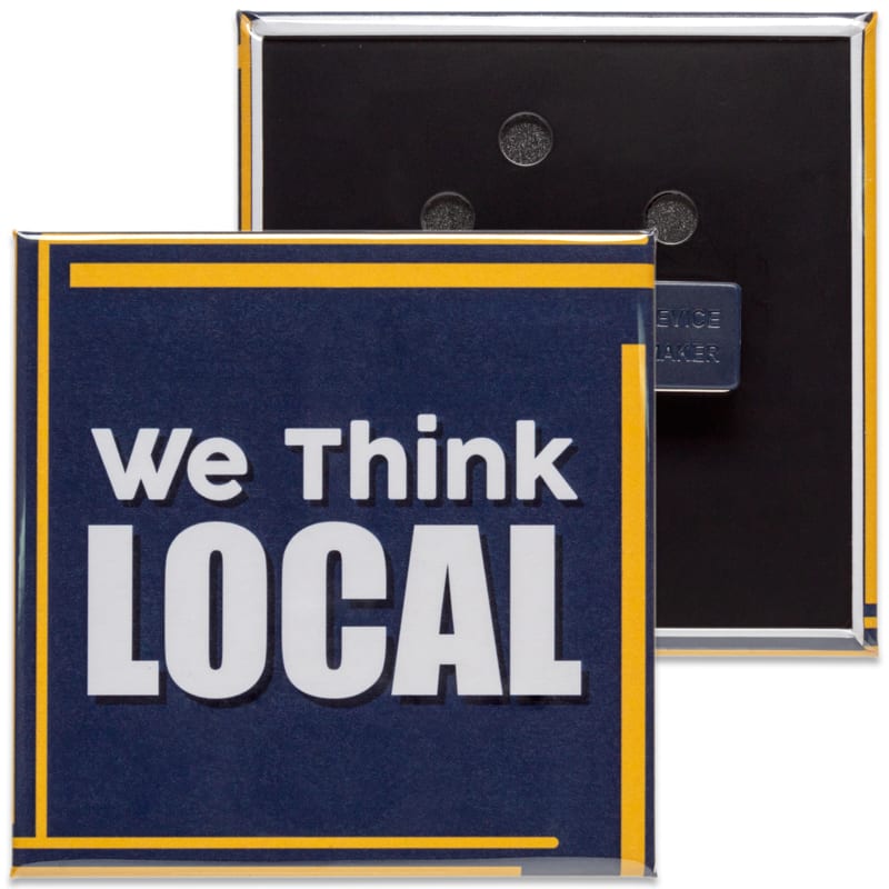 3 Inch Square Wearable Clothing Magnet Buttons 7
