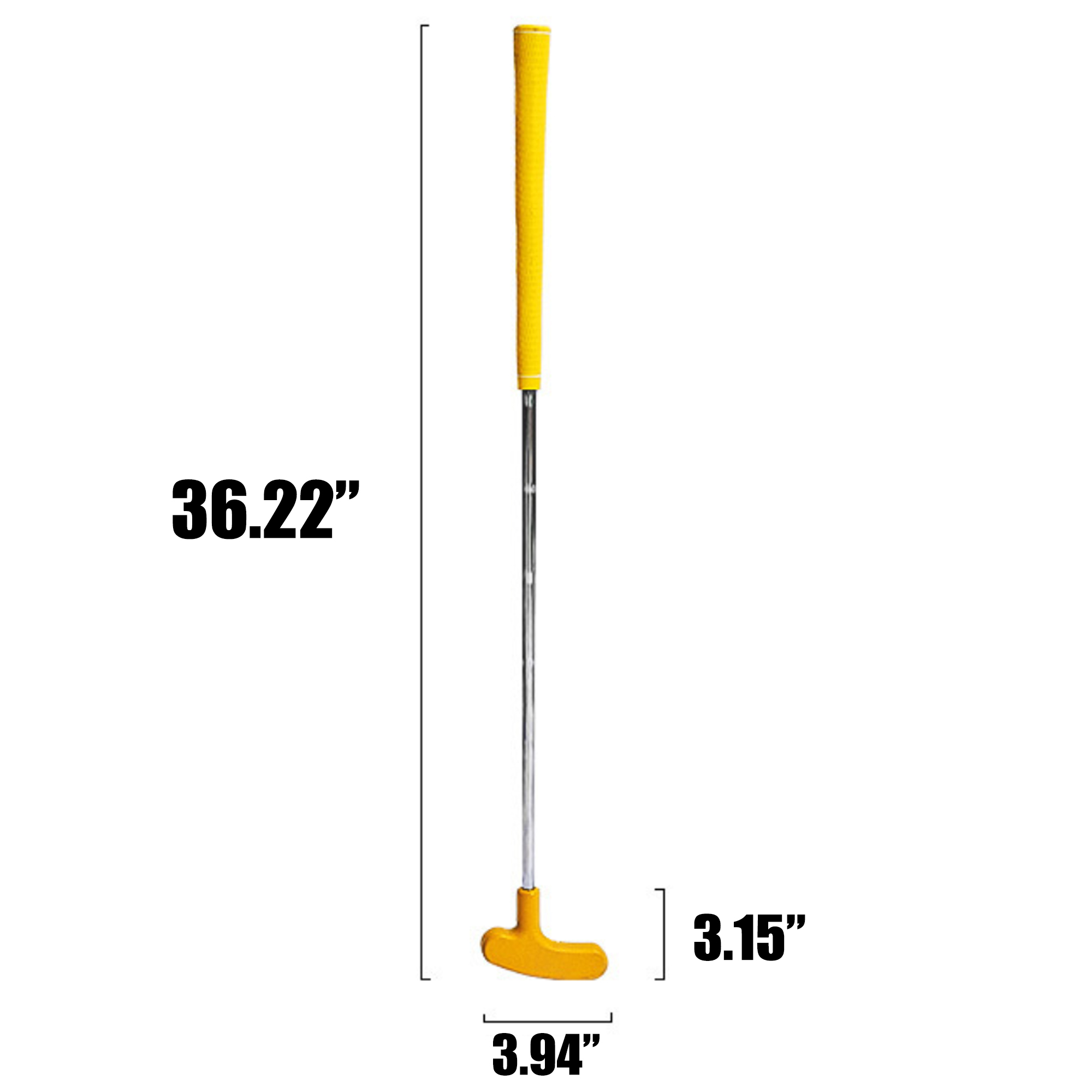 Practice Range Golf Putter Dual-Sided Training Aid 1