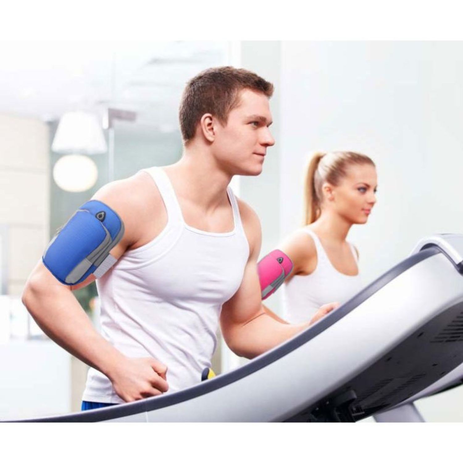 Nylon Fitness Armband w/ Custom Imprint Running Armband 12