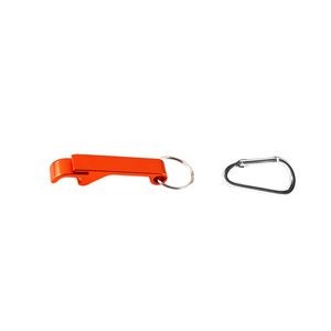 Aluminum Handy Bottle Opener With Carbiner 16