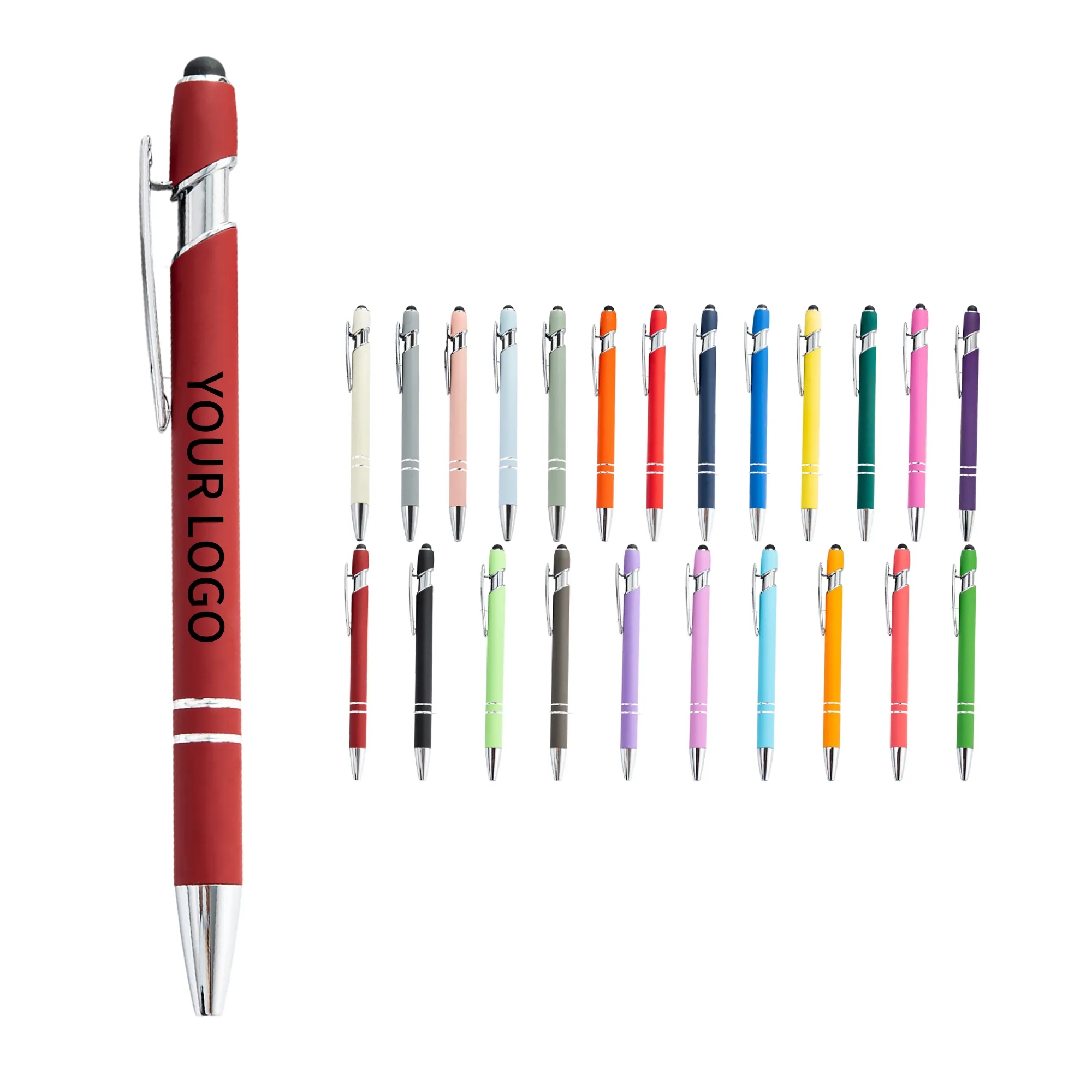 Aluminum Sleek Incline Stylus Pen Durable 2