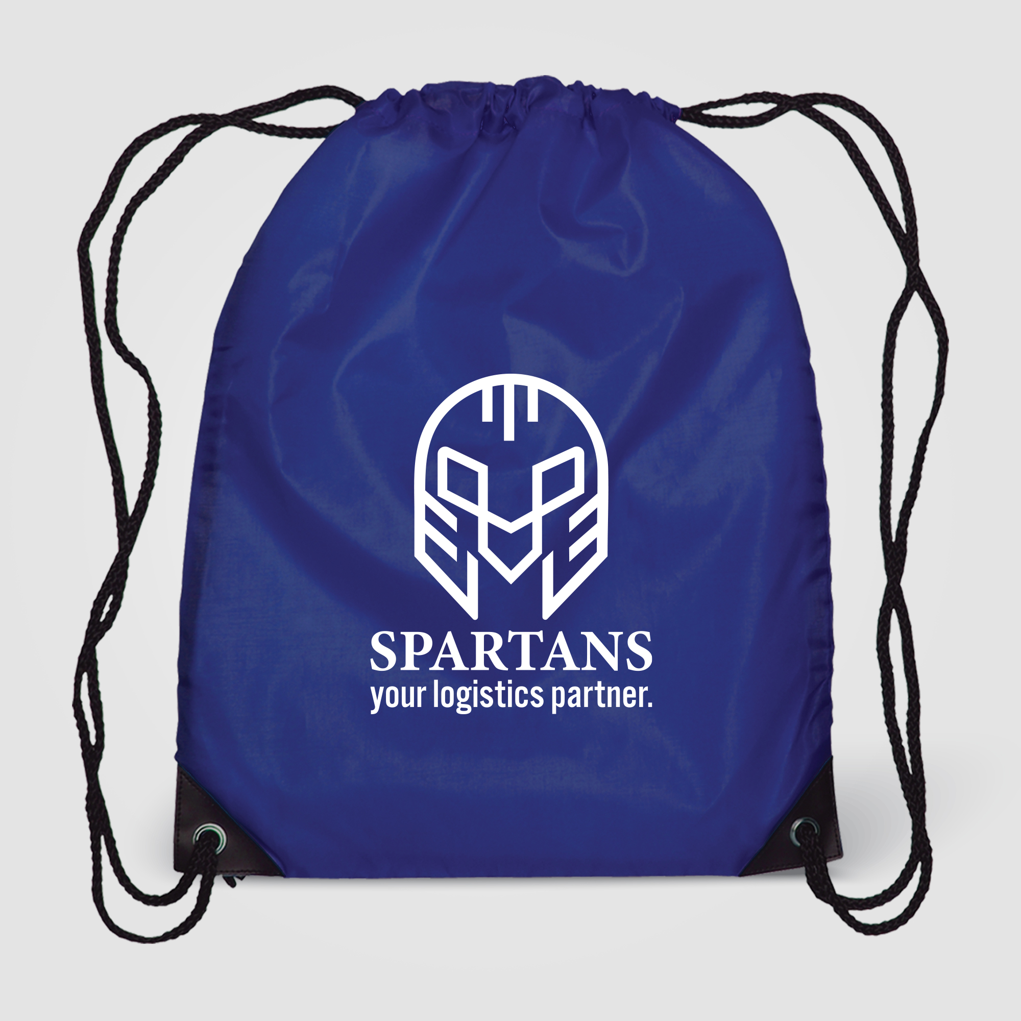 Vilda 210D Polyester Drawstring Backpack - Metallic Imprint 17