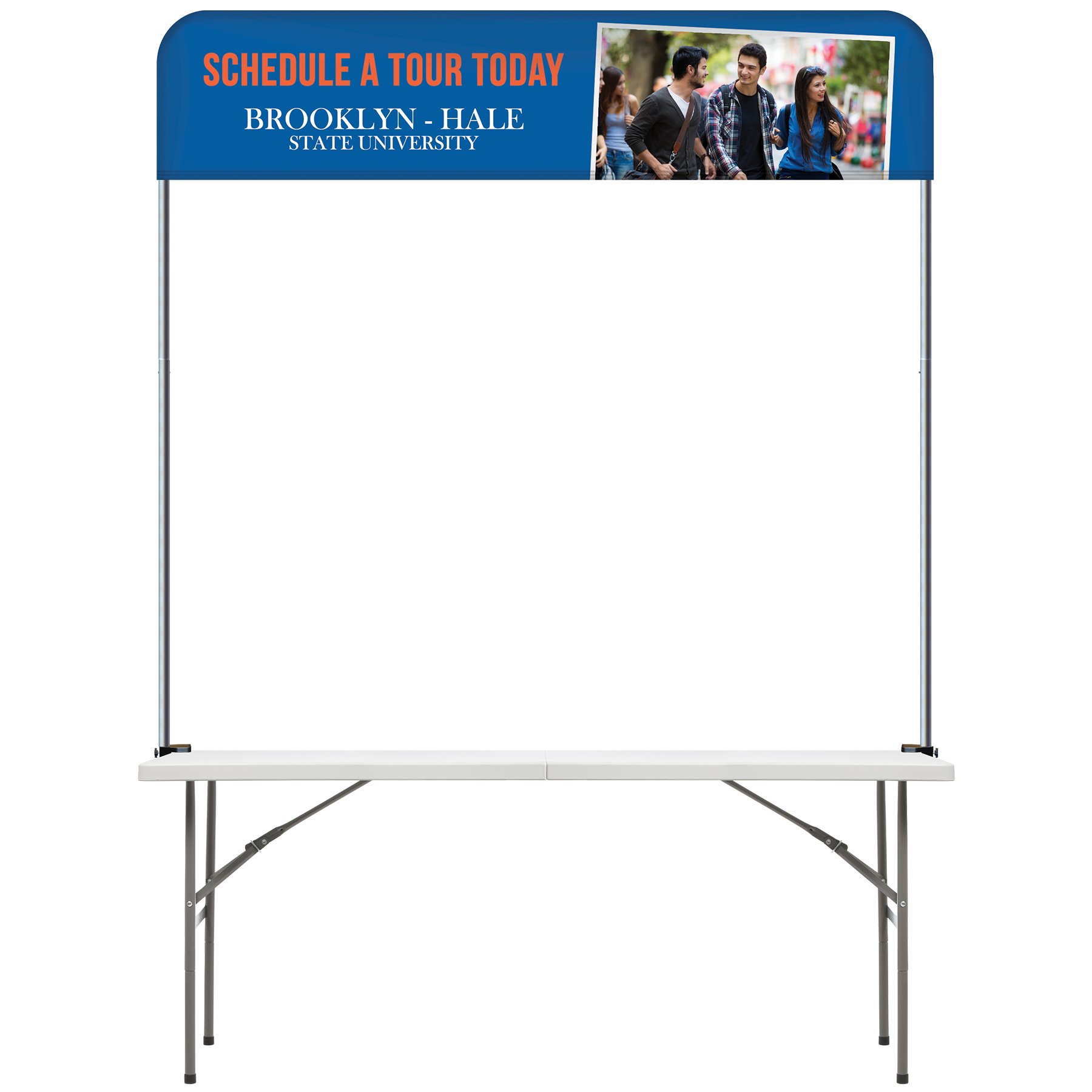 6' Table Top Hardware & Small Banner Kit 7
