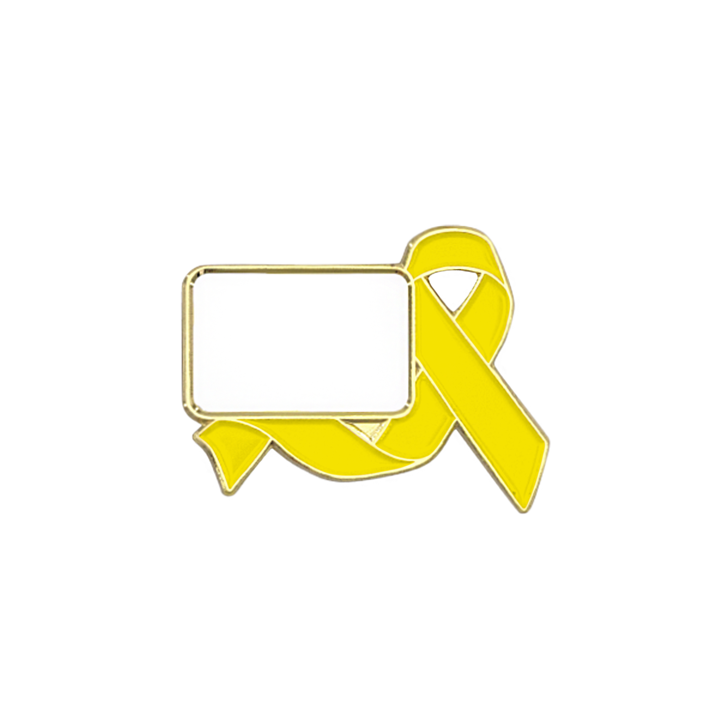 Awareness Ribbon Lapel Pins w/ Custom Logo 12