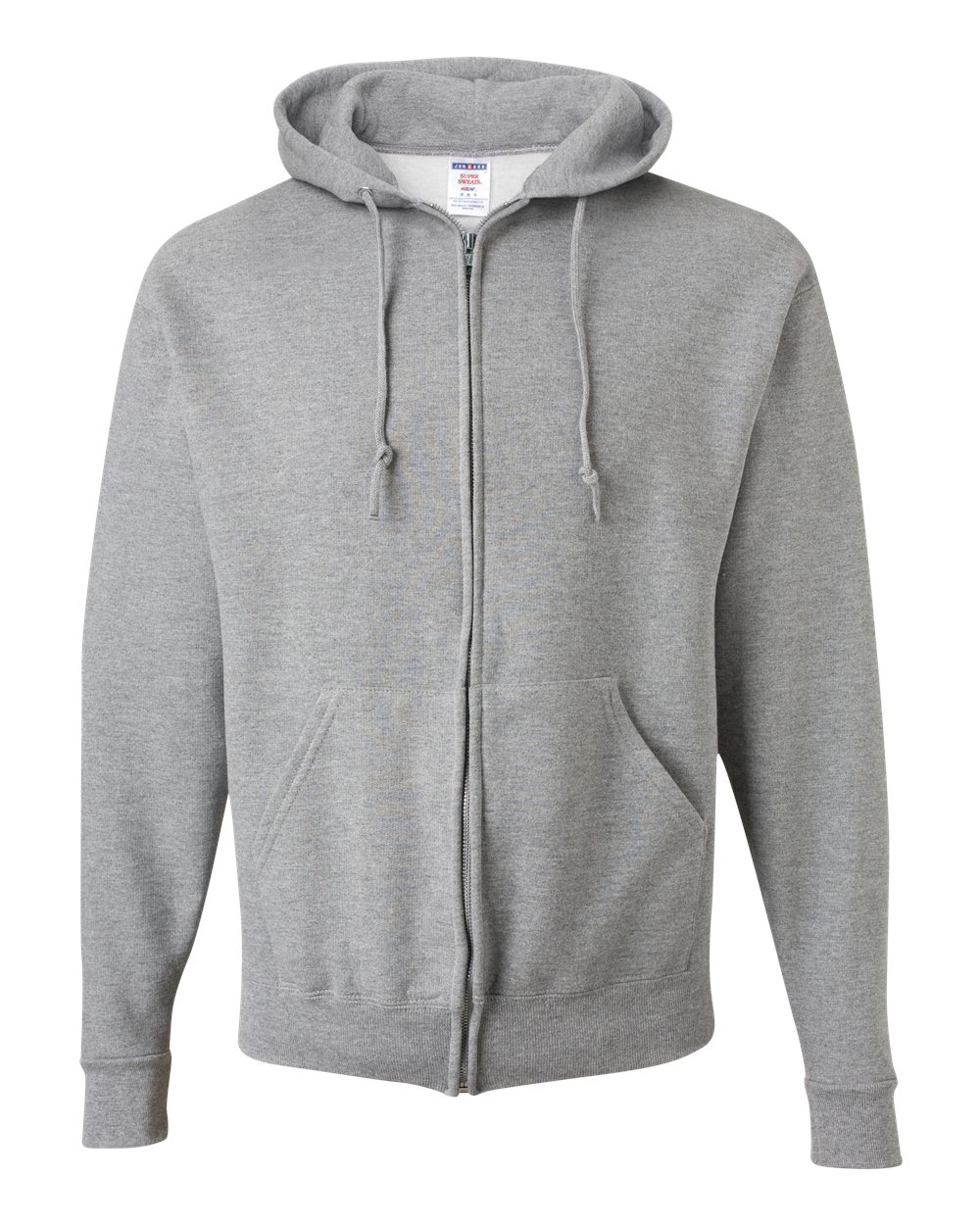 Unisex Super Sweats NuBlend® Full-Zip Hooded Sweatshirt - 4999MR, custom hoodie or sweatshirt with logo imprint 8