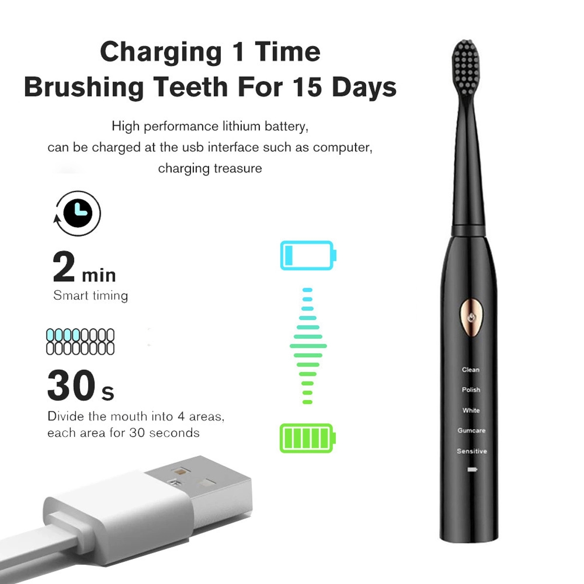 Travel Electric Toothbrush 4