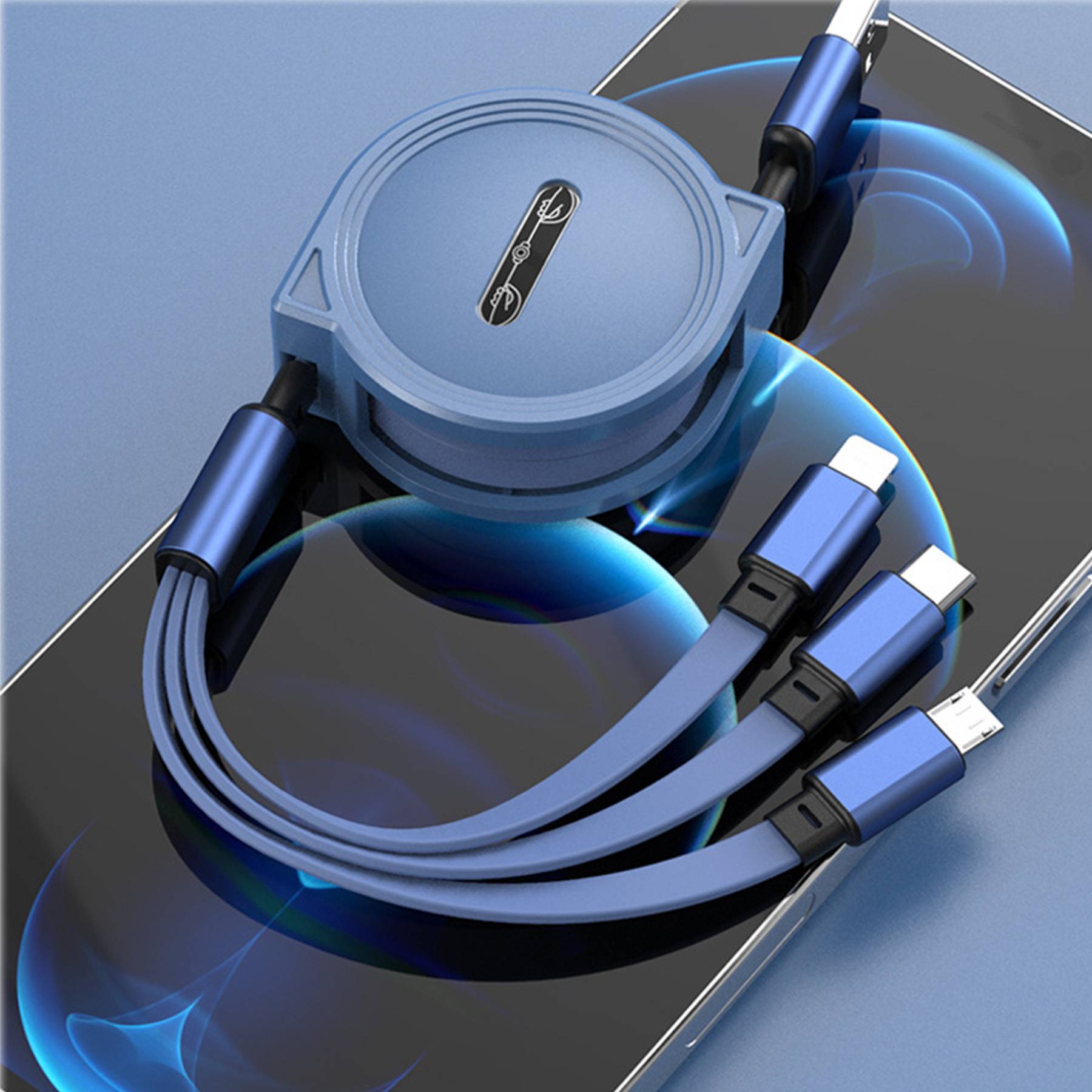 3-in-1 Retractable Charging Cable 5