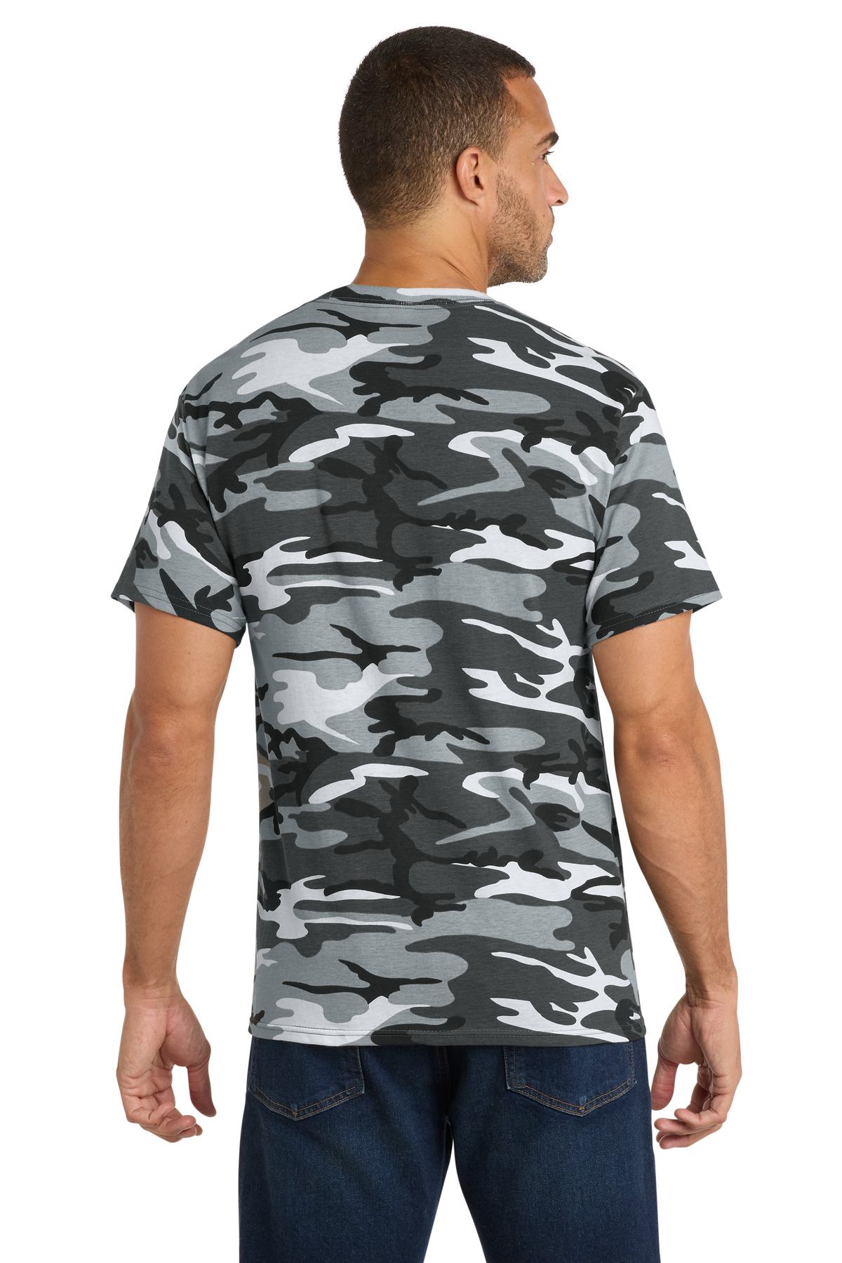Port & Co Core Cotton Camo Tee. PC54C 17