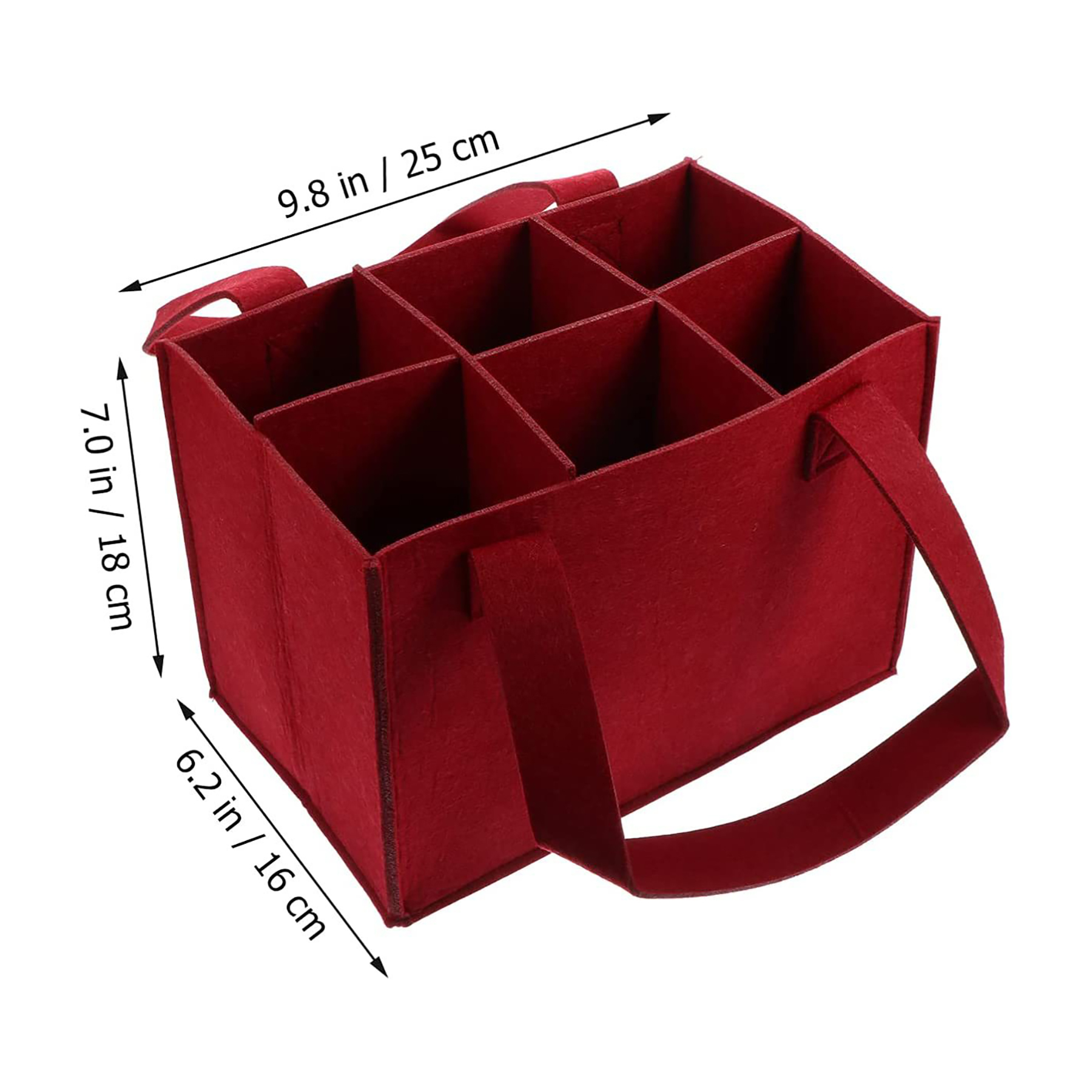 Reusable Felt Wine Bag 2