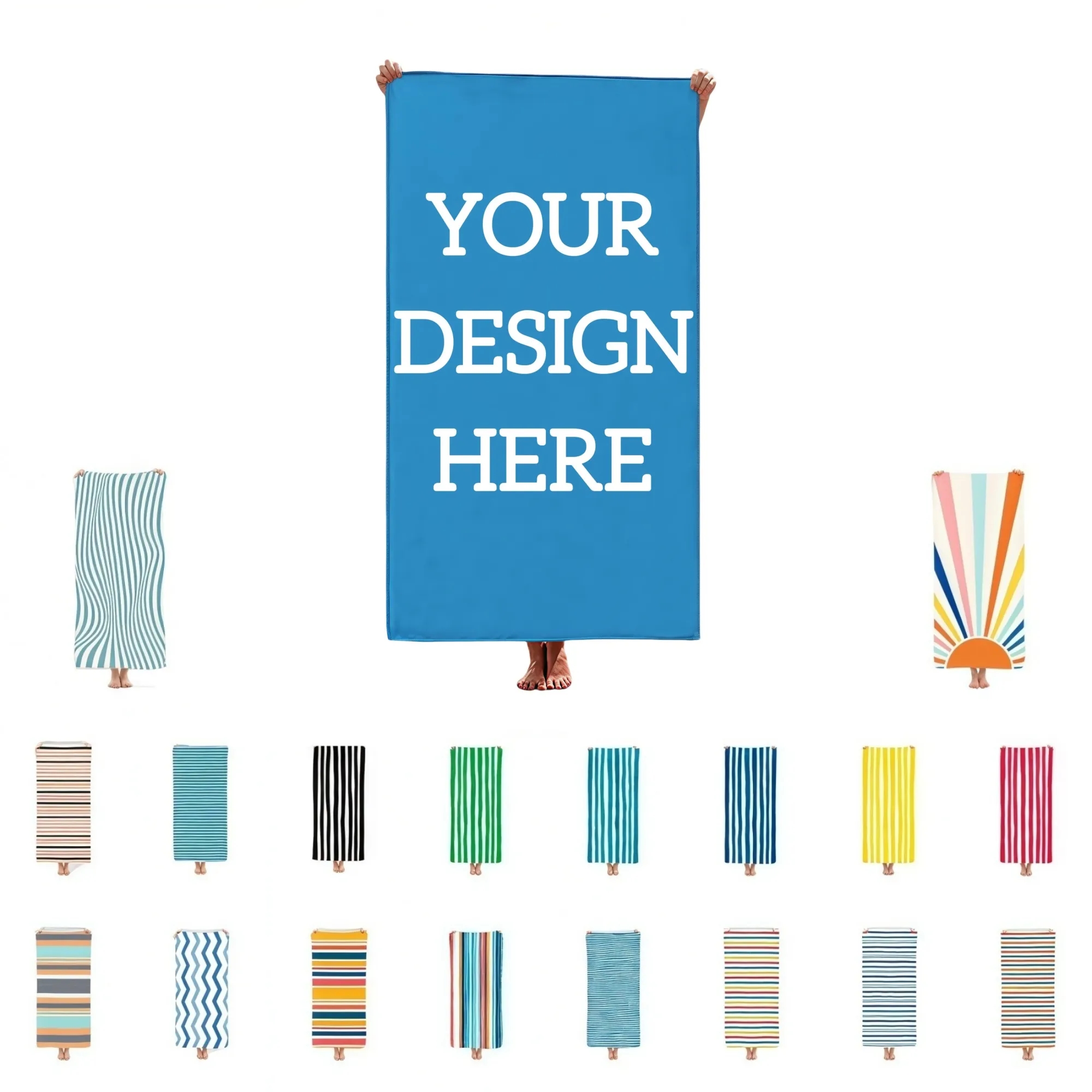 Premium Microfiber Quick Dry Beach Towel 12