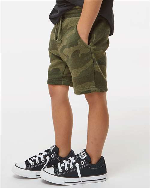 Toddler Lightweight Special Blend Fleece Shorts - PRM11SRT 8
