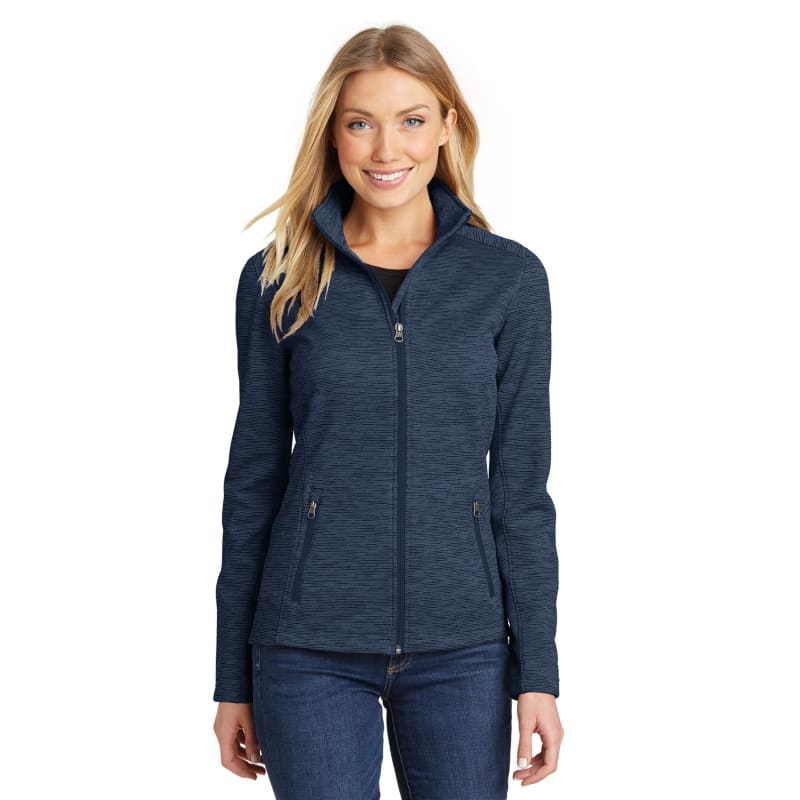 Port Authority Women's Digi Stripe Fleece Jacket. 17