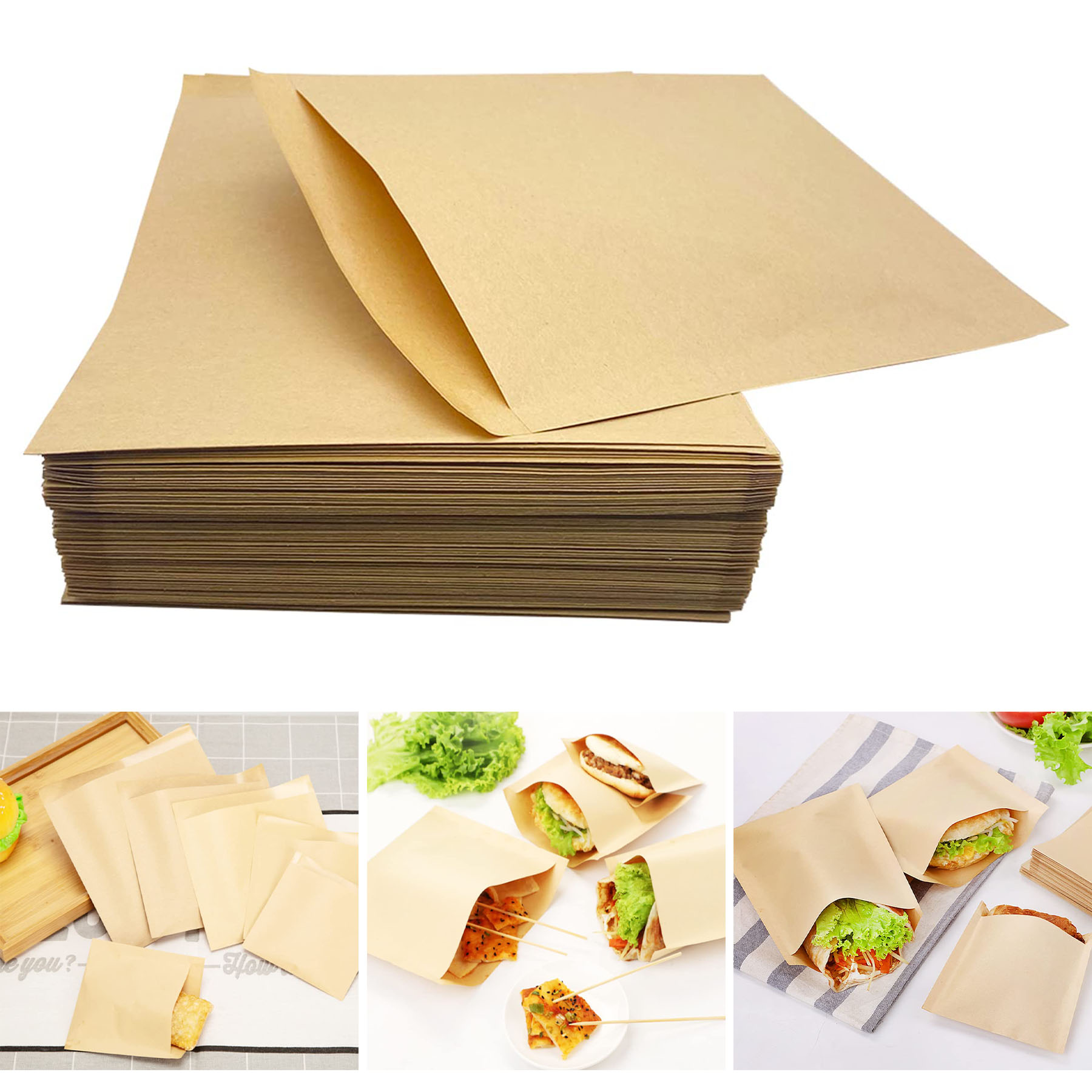 Treat Snack Kraft Little Bags