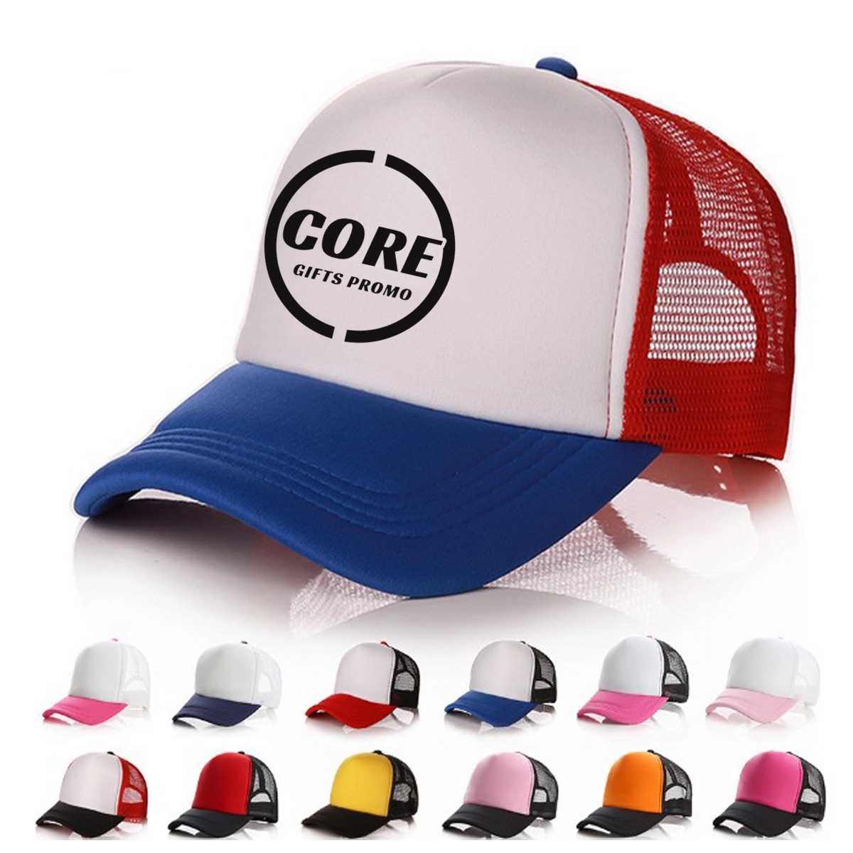 Flat Bill Snapback Mesh Caps Hats 2