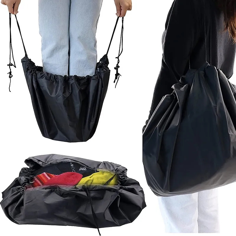 Drawstring Wetsuit Storage Bag Beach Changing Mat 3