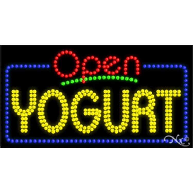 LED Sign w/ Open Flasher & Animation 4