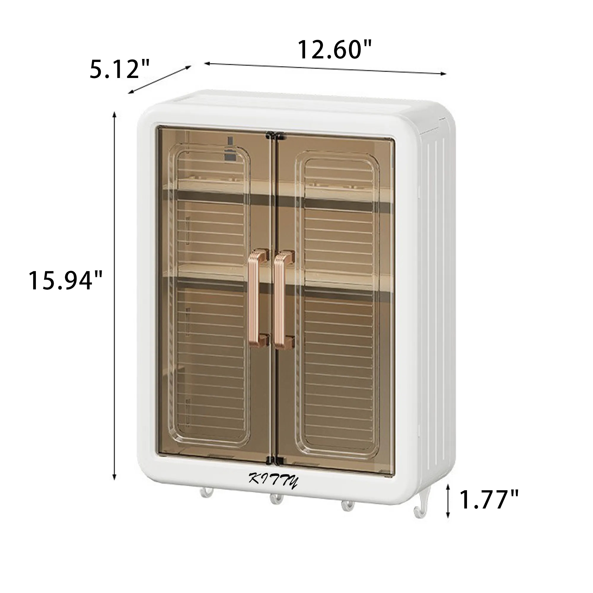 Kitchen Drill-Free Corner Storage Rack 5