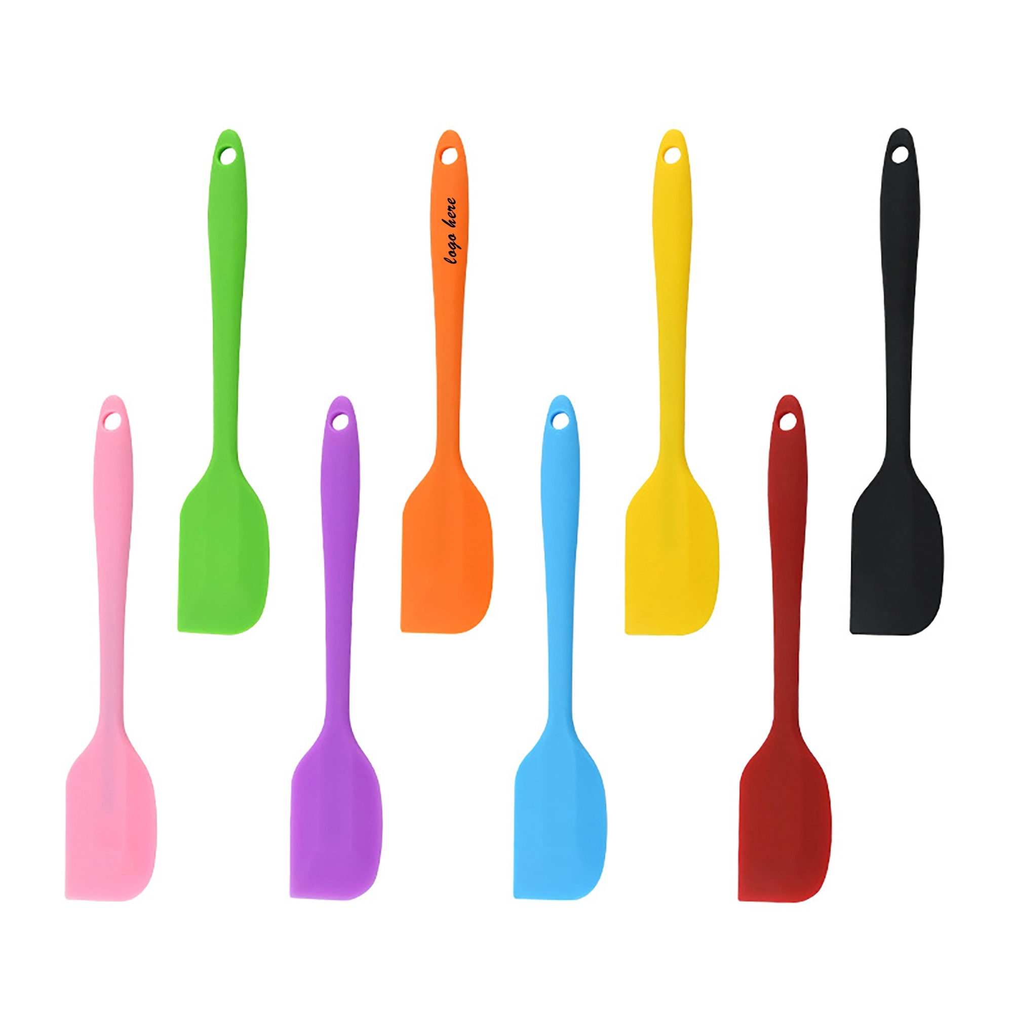 Silicone cake scraper