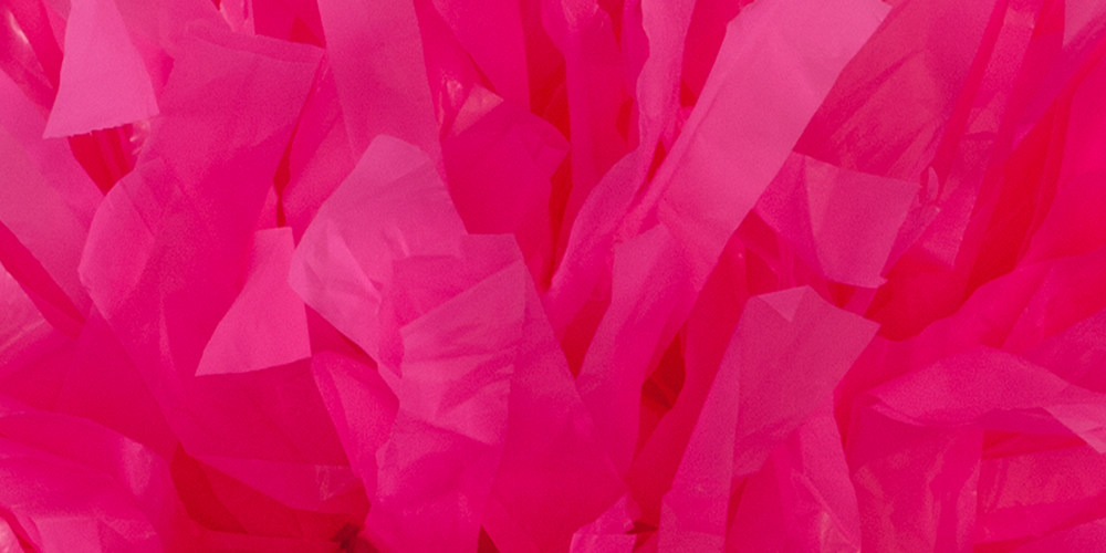 Digital Imprint Pom, 500 Plastic Streamers 20